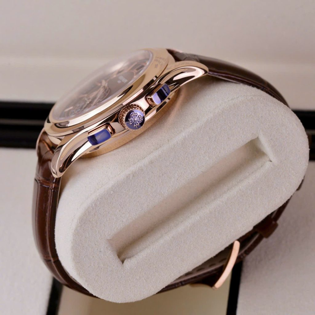 Đồng Hồ Patek Philippe Complications 5905R Replica 11 Mặt Nâu Máy Cơ Thụy Sỹ 42mm (2)