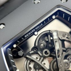 Đồng Hồ Richard Mille RM055 Chế Tác Màu Đen Vỏ Gốm Nhà Máy ZF 49.9×42 (2)