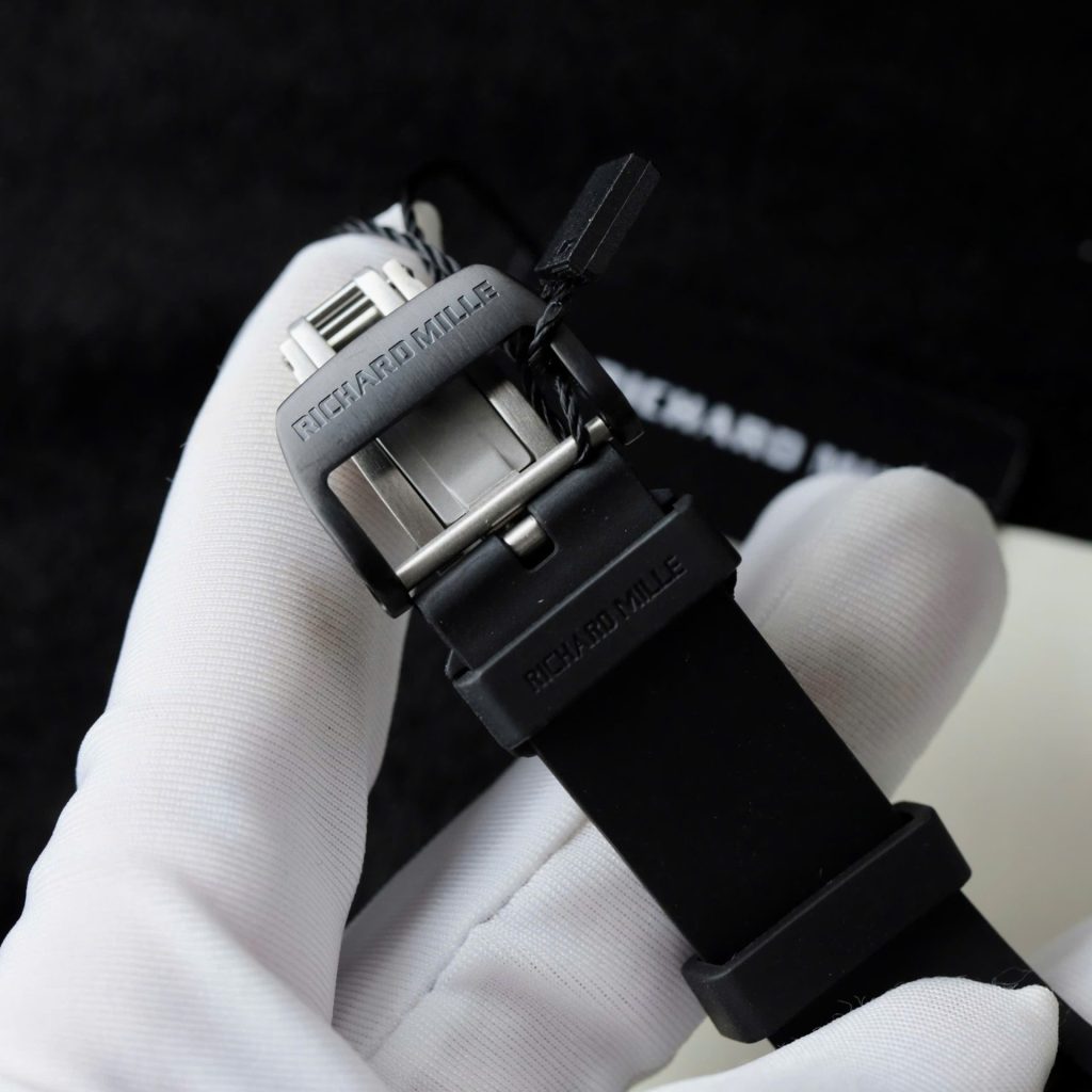 Đồng Hồ Richard Mille RM12-01 Fake 11 Vỏ Carbon Máy Cơ Tự Động 42mm (3)