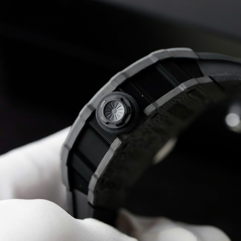 Đồng Hồ Richard Mille RM12-01 Fake 11 Vỏ Carbon Máy Cơ Tự Động 42mm (3)