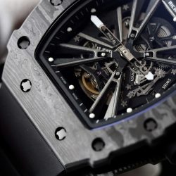 Đồng Hồ Richard Mille RM12-01 Fake 11 Vỏ Carbon Máy Cơ Tự Động 42mm (3)