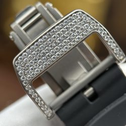 Đồng Hồ Richard Mille RM67-01 Chế Tác Mặt Lộ Cơ Vỏ Đính Full Kim Cương Moissanite 38.7x47 (2)