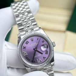 Đồng Hồ Rolex DateJust 126234 Chế Tác Mặt Tím Chải Tia Máy Cơ Thụy Sỹ 36mm (2)