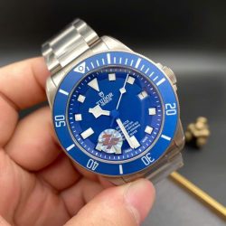 Đồng Hồ Tudor Pelagos Replica 11 Vỏ Titanium Mặt Xanh Dương Nhà Máy ZF 42mm (2)