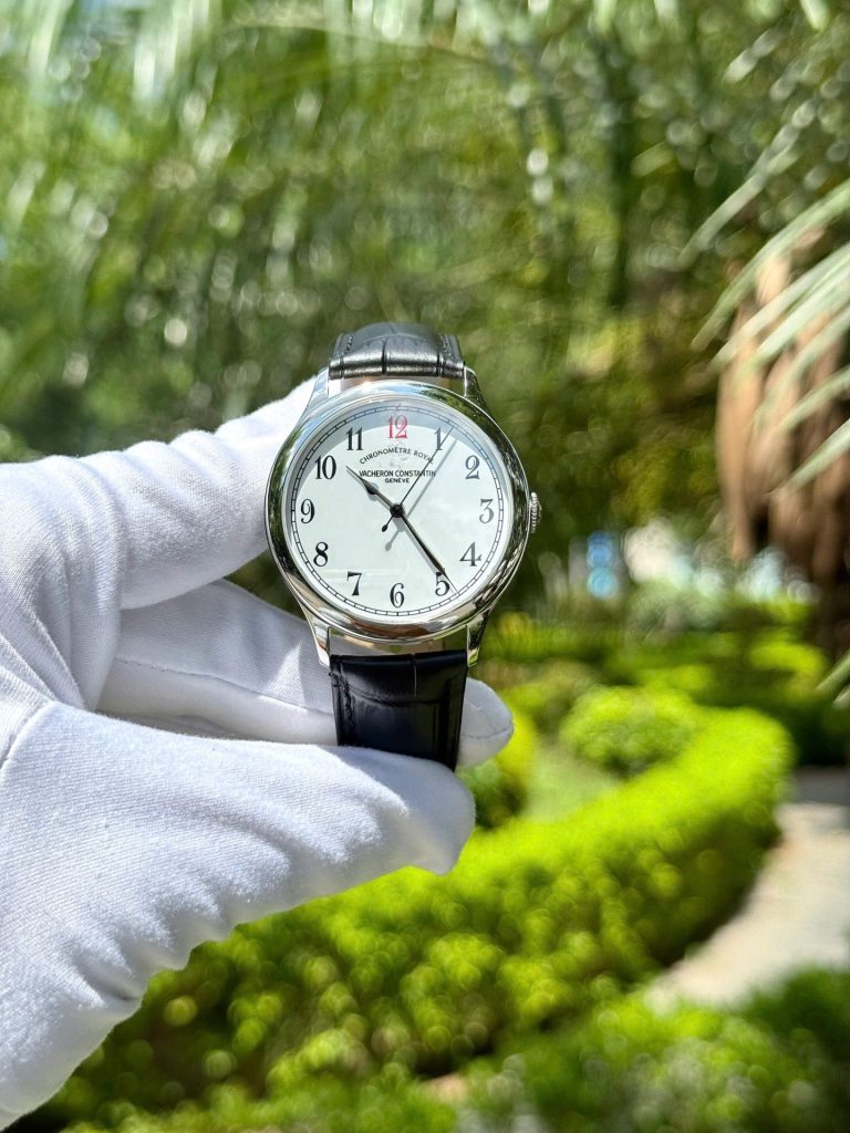 Đồng Hồ Vacheron Constantin Historiques 86122 Rep 11 Mặt Trắng Máy Cơ Thụy Sỹ 39mm (2)