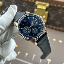 Đồng Hồ Audemars Piguet Code 11.59 Replica 11 Mặt Xanh Dương Vỏ Mạ Vàng Hồng Xưởng APS 41mm (2)