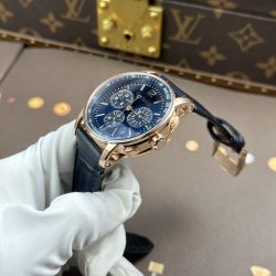 Đồng Hồ Audemars Piguet Code 11.59 Replica 11 Mặt Xanh Dương Vỏ Mạ Vàng Hồng Xưởng APS 41mm (2)