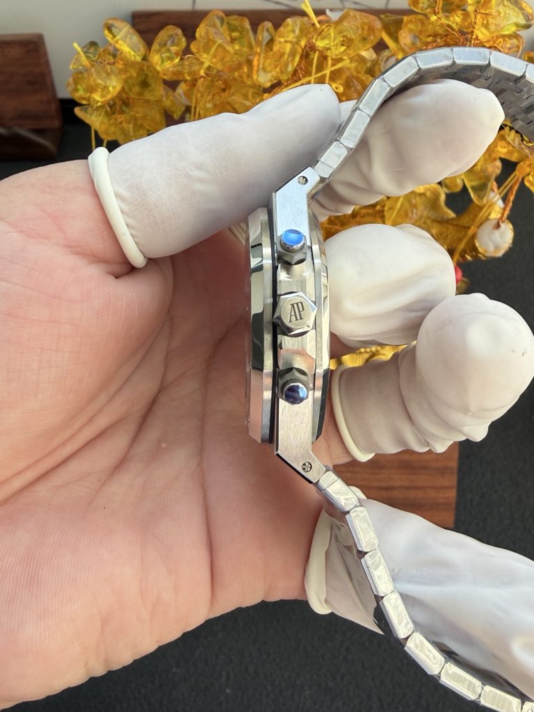 Đồng Hồ Audemars Piguet Royal Oak 26715ST Chế Tác Mặt Xanh Dương Máy Cơ Thuỵ Sỹ APS 38mm (1)