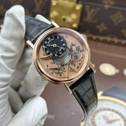 Đồng Hồ Breguet Tradition 7057BR Replica 11 Mặt Hồng Lên Dây Cót Thủ Công Nhà Máy ZF 40mm (2)