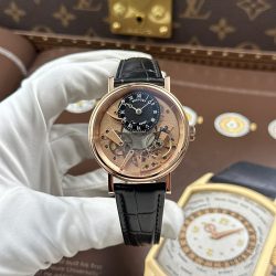 Đồng Hồ Breguet Tradition 7057BR Replica 11 Mặt Hồng Lên Dây Cót Thủ Công Nhà Máy ZF 40mm (2)