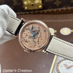 Đồng Hồ Breguet Tradition 7057BR Replica 11 Mặt Hồng Lên Dây Cót Thủ Công Nhà Máy ZF 40mm (2)