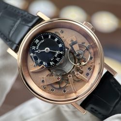 Đồng Hồ Breguet Tradition 7057BR Replica 11 Mặt Hồng Lên Dây Cót Thủ Công Nhà Máy ZF 40mm (2)