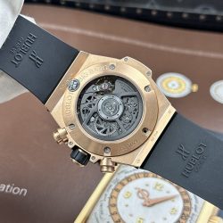 Đồng Hồ Hublot Big Bang Unico King Gold Replica 11 Đính Full Đá Máy Cơ Thuỵ Sỹ 45mm (2)