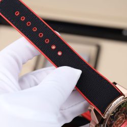 Đồng Hồ Jacob & Co Replica 11 CR7 Epic X Flight Of CR7 Màu Đỏ Viền Đính Đá Baguette 44mm (2)