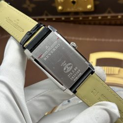 Đồng Hồ Jaeger LeCoultre Chế Tác Master Reverso Tribute Small Seconds 2 Mặt Xám Và Đen 28 (2)
