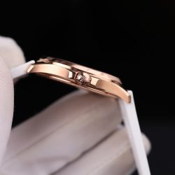 Đồng Hồ Nữ Patek Philippe Aquanaut 5067 Chế Tác Bọc Vàng Thật Viền Đính Moissanite 35 (2)