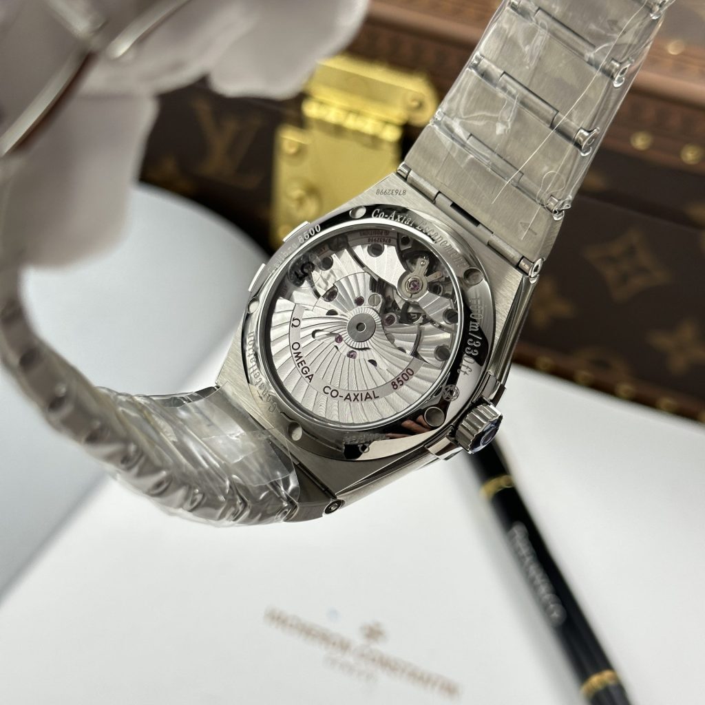 Đồng Hồ Omega Constellation Replica 11 Mặt Xanh Dương Máy Cơ Thuỵ Sỹ 38mm (2)