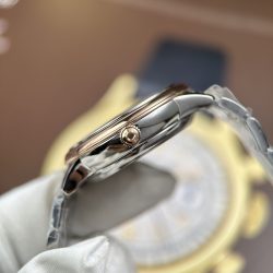 Đồng Hồ Omega De Ville Prestige Rep 11 Nữ Mặt Số Màu Xanh Dương Máy Cơ Thuỵ Sỹ 34mm (2)