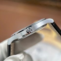 Đồng Hồ Patek Philippe Calatrava 6119 Rep 11 Mặt Trắng Dây Da Màu Đen 39mm (2)