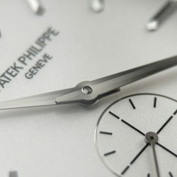 Đồng Hồ Patek Philippe Calatrava 6119 Rep 11 Mặt Trắng Dây Da Màu Đen 39mm (2)