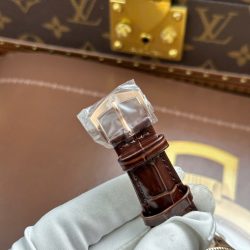 Đồng Hồ Patek Philippe Calatrava 6119R Replica 11 Mặt Trắng Vỏ Mạ Vàng Hồng 39mm (2)