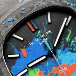 Đồng Hồ Patek Philippe DiW Nautilus 5711 Chế Tác Vỏ Carbon Siêu Nhẹ 40mm (2)