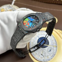 Đồng Hồ Patek Philippe DiW Nautilus 5711 Chế Tác Vỏ Carbon Siêu Nhẹ 40mm (2)