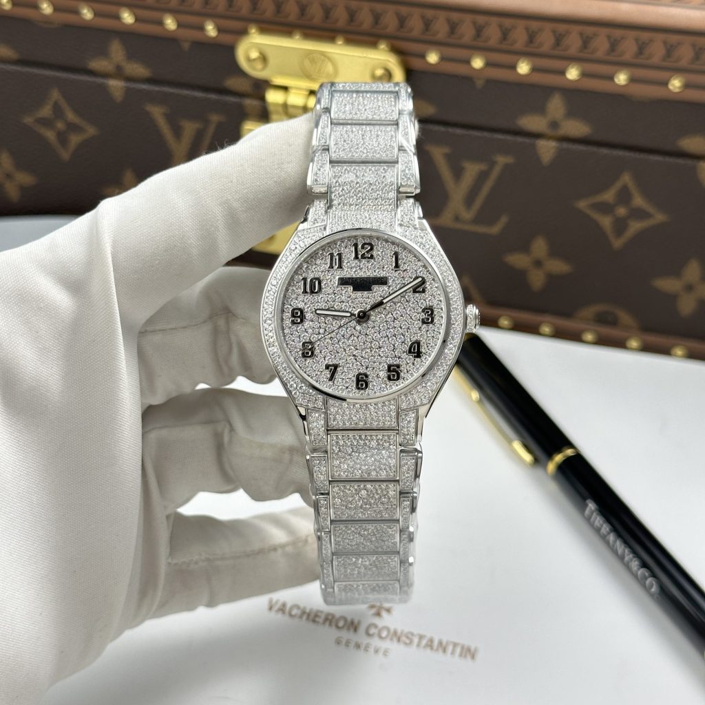Đồng Hồ Patek Philippe Twenty 4 7300 Replica 11 Vỏ Đính Full Đá Máy Cơ Tự Động Thuỵ Sỹ 36mm (2)
