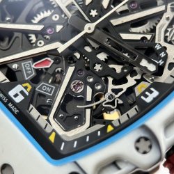 Đồng Hồ Richard Mille Chế Tác RM35-03 Rafael Nadal Vỏ Carbon TPT Màu Trắng 43 (2)