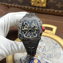 Đồng Hồ Richard Mille RM 35-03 Rafael Nadal Replica 11 Vỏ Carbon TPT Màu Đen 43 (2)