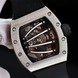 Đồng Hồ Richard Mille RM59-01 Replica 11 Đính Full Đá Dây Cao Su 51x43mm (2)