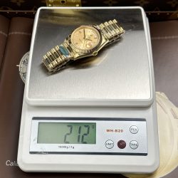 Đồng Hồ Rolex Day-Date Chế Tác Mặt Vàng Champagne Máy Calibre 3255 Super Clone Nhà Máy RC 40mm (2)