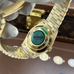 Đồng Hồ Rolex Day-Date Chế Tác Mặt Xanh Ombre Máy Calibre 3255 Super Clone Nhà Máy RC 40mm (2)