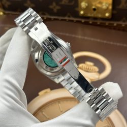 Đồng Hồ Rolex Day-Date Mặt Xanh Băng Chế Tác Bộ Chuyển Động Calibre 3255 Nhà Máy RC 40mm (2)