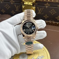 Đồng Hồ Rolex Day-Date Rep 1 1 Mặt Xám Ombre Bộ Chuyển Động Calibre 3255 Xưởng RC 40mm (2)