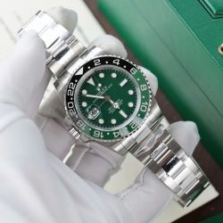 Đồng Hồ Rolex GMT-Master II 126729VTNR Chế Tác Mặt Số Màu Xanh Lá Cây Nhà Máy VS 40mm (1)