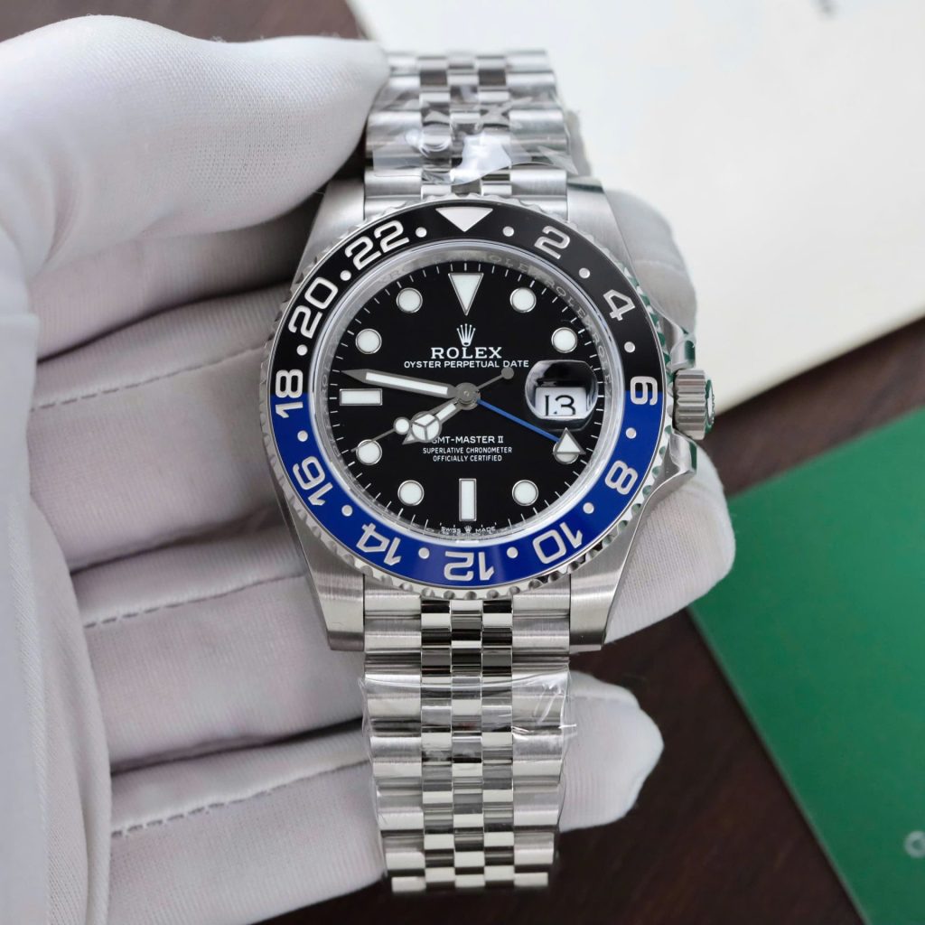Đồng Hồ Rolex Replica 11 GMT-Master II 126710BLNR Batgirl Bộ Máy Calibre 3285 Xưởng VS 40mm (2)