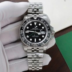 Đồng Hồ Rolex Replica Cao Cấp GMT-Master II 126710GRNR Bruce Wayne Dây Jubilee Nhà Máy VS 40mm (2)